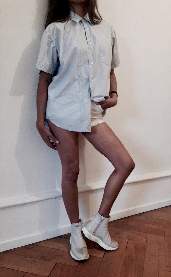 NIKE NSW dead stock sneakers Commes des Garçons men shirt