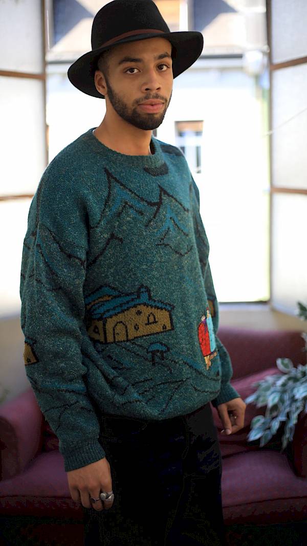 mirko Dads sweater knit wool x-mas folk october fest Borsalino unisex fashion